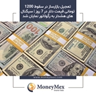  تعجیل بازارساز در سقوط ۱۲۰۰ تومانی قیمت دلار در ۷ روز | سیگنال‌های هشدار به رگولاتور نمایان شد